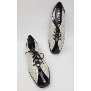 AMALFI BY RANGONI; QUILTED LEATHER SNEAKER